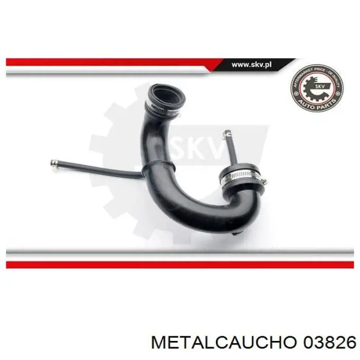 Cano derivado de ar, saída de turbina (supercompressão) Metalcaucho 03826 preço, a partir de 47,67 USD