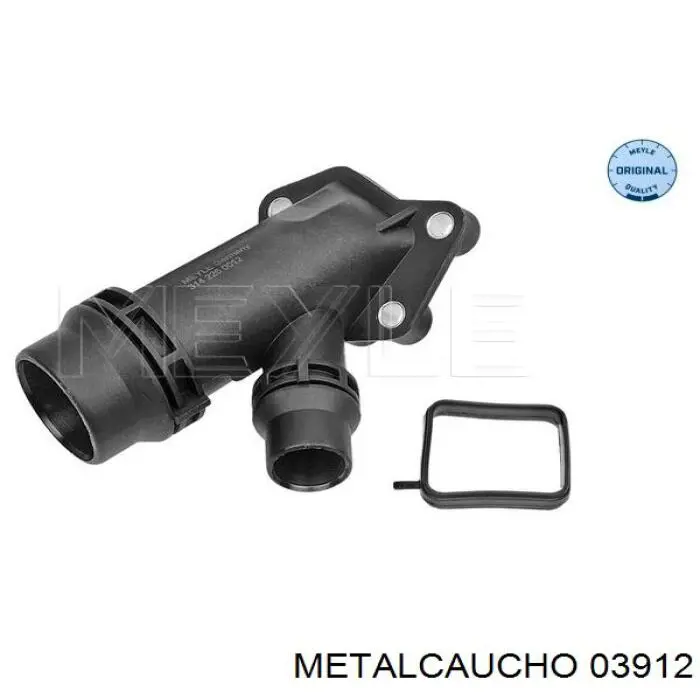 Flange do sistema de esfriamento (união em T) Metalcaucho 03912 preço, a partir de 9,38 USD