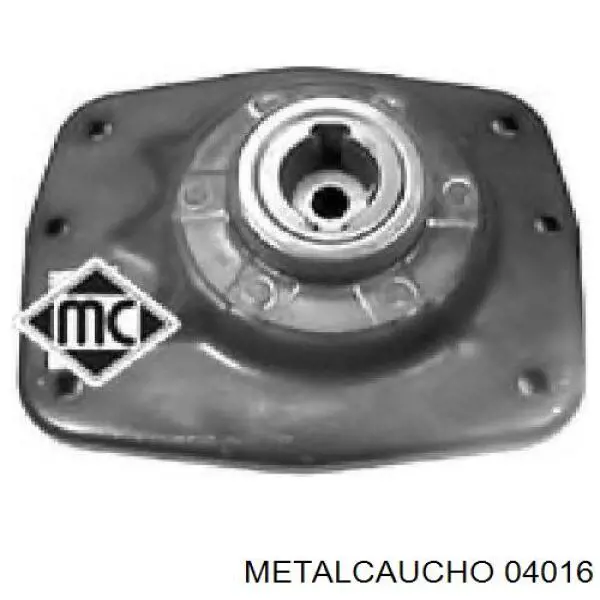 Compre 04016 Metalcaucho Suporte de amortecedor traseiro