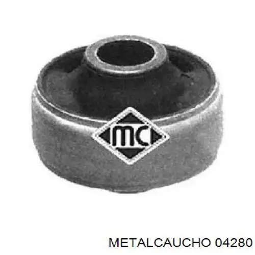 Compre 04280 Metalcaucho Bloco silencioso dianteiro do braço oscilante inferior