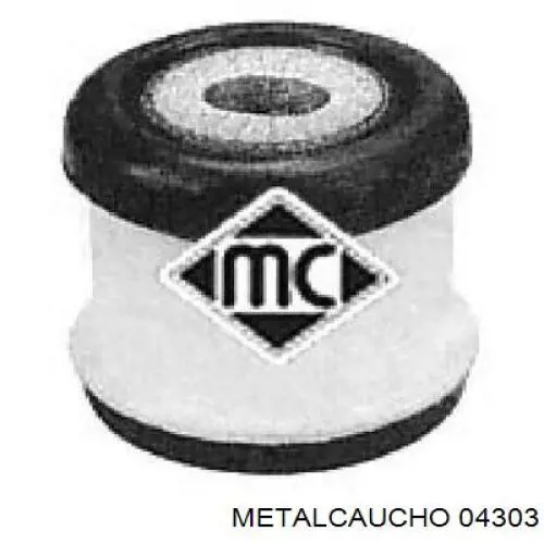 Bloco silencioso (coxim) de viga dianteira (de plataforma veicular) Metalcaucho 04303 preço, a partir de 19,17 USD