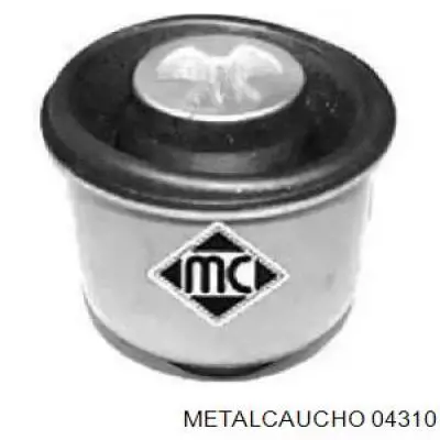 Bloco silencioso de viga traseira (de plataforma veicular) Metalcaucho 04310 preço, a partir de 13,07 USD