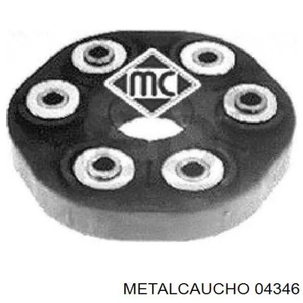 Acoplamento elástico dianteiro do veio de transmissão Metalcaucho 04346 preço, a partir de 67,69 USD