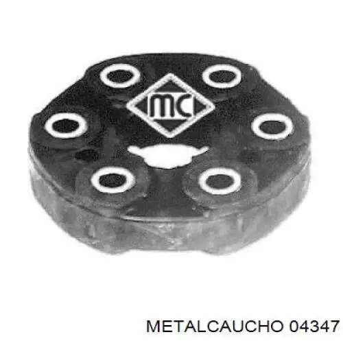 Compre 04347 Metalcaucho Acoplamento elástico dianteiro do veio de transmissão