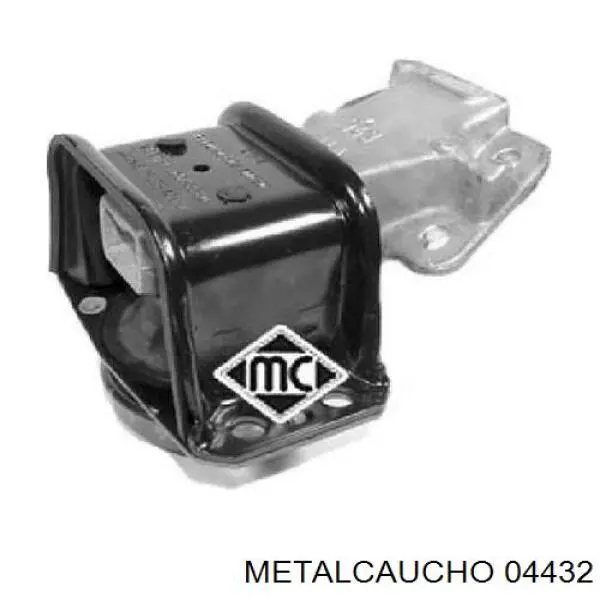 Coxim (suporte) direito superior de motor Metalcaucho 04432 preço, a partir de 48,94 USD