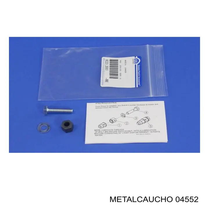 Bloco silencioso de viga traseira (de plataforma veicular) Metalcaucho 04552 preço, a partir de 49,44 USD