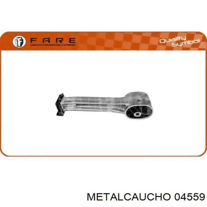 Compre 04559 Metalcaucho Coxim de transmissão (suporte da caixa de mudança)