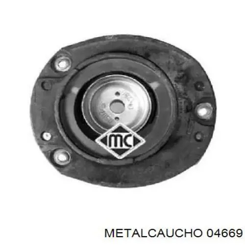 Suporte de amortecedor dianteiro esquerdo Metalcaucho 04669 preço, a partir de 34,50 USD