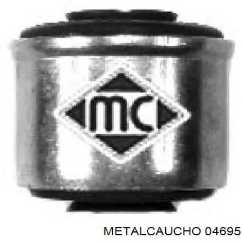Compre 04695 Metalcaucho Bloco silencioso dianteiro do braço oscilante inferior