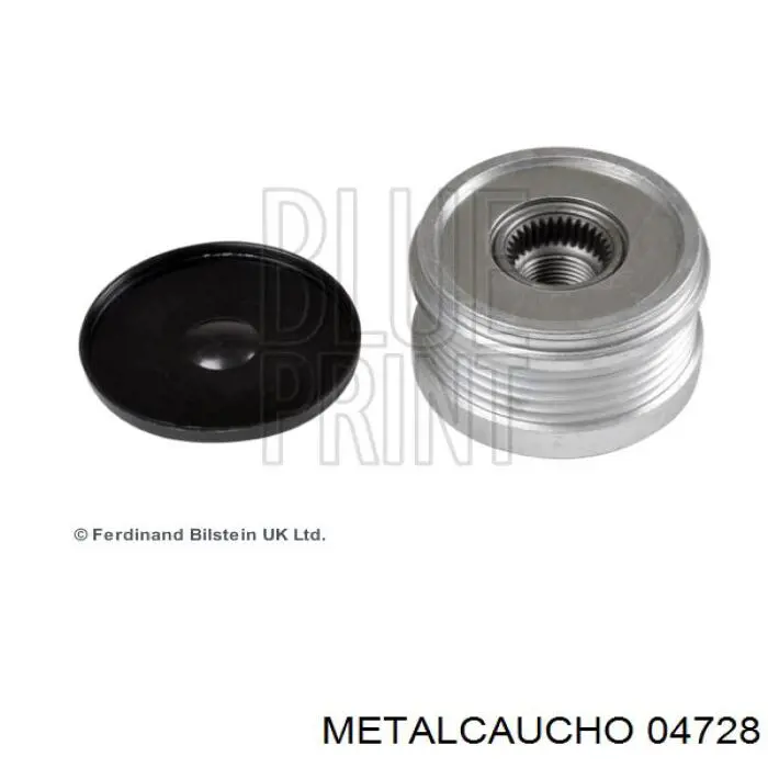 Compre 04728 Metalcaucho Polia do gerador