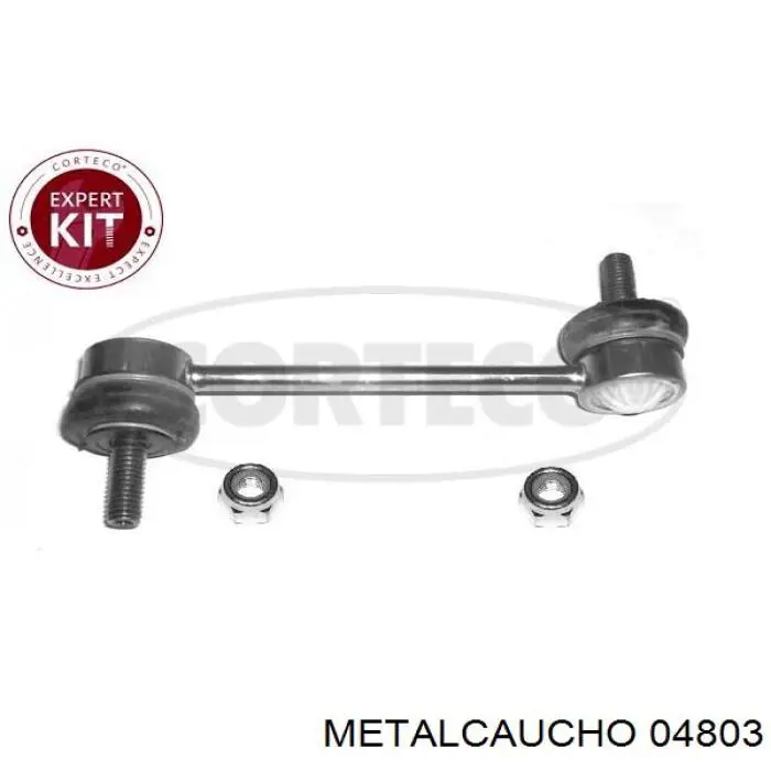 Compre 04803 Metalcaucho Montante de estabilizador traseiro