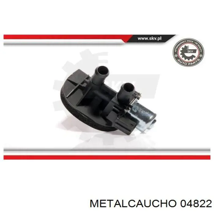 Compre 04822 Metalcaucho Válvula de forno (de aquecedor)