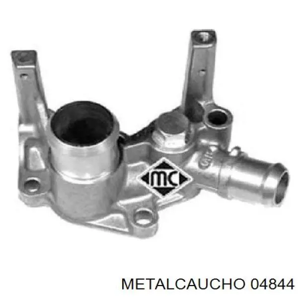 04844 Metalcaucho Flange do sistema de esfriamento (união em T)