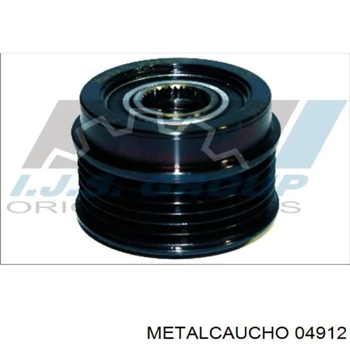 Compre 04912 Metalcaucho Polia do gerador