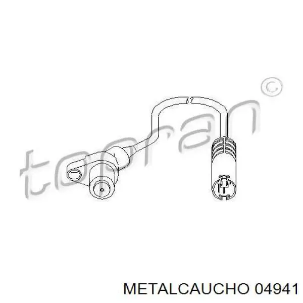 Compre 04941 Metalcaucho Bucha de estabilizador traseiro