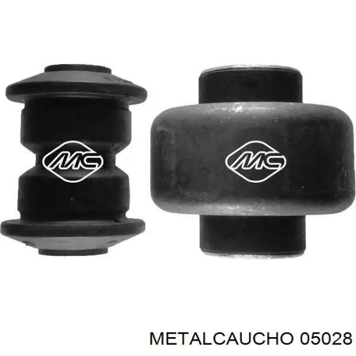 Compre 05028 Metalcaucho Bloco silencioso dianteiro do braço oscilante inferior