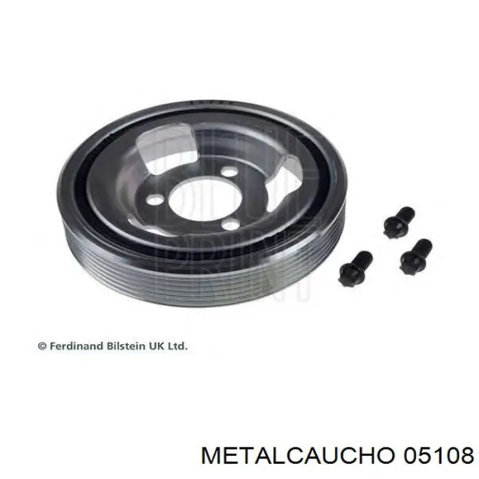 Compre 05108 Metalcaucho Polia de cambota
