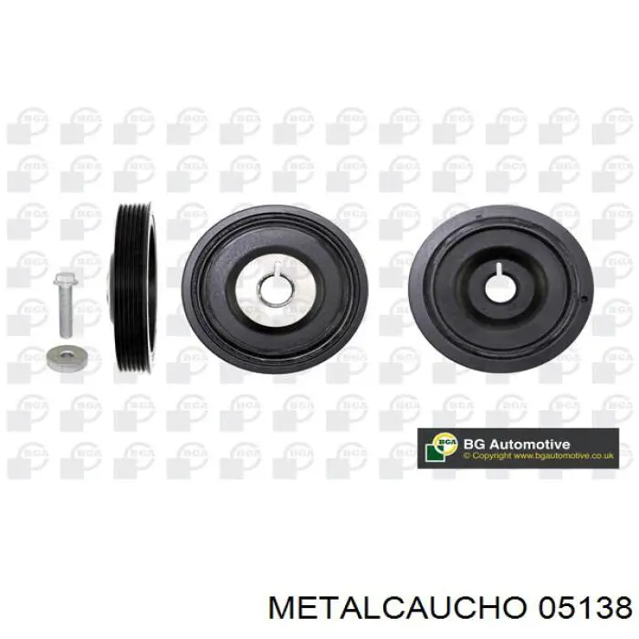Compre 05138 Metalcaucho Polia de cambota