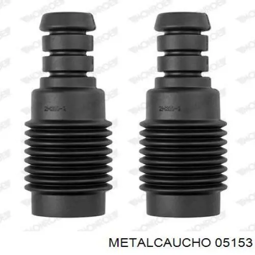 Pára-choque (grade de proteção) de amortecedor dianteiro + bota de proteção Metalcaucho 05153 preço, a partir de 8,03 USD