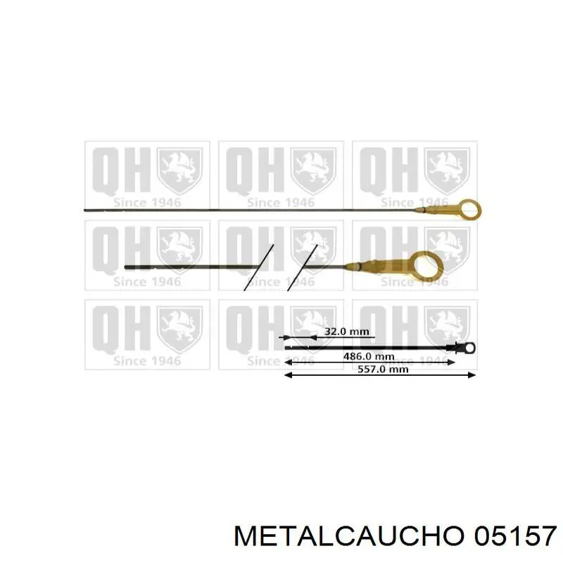Compre 05157 Metalcaucho Rolo de reguladora de tensão da correia de transmissão