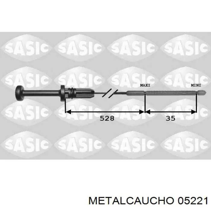 Compre 81229 3RG Sonda (indicador) do nível de óleo no motor