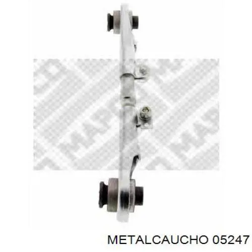 05247 Metalcaucho Barra transversal de suspensão traseira