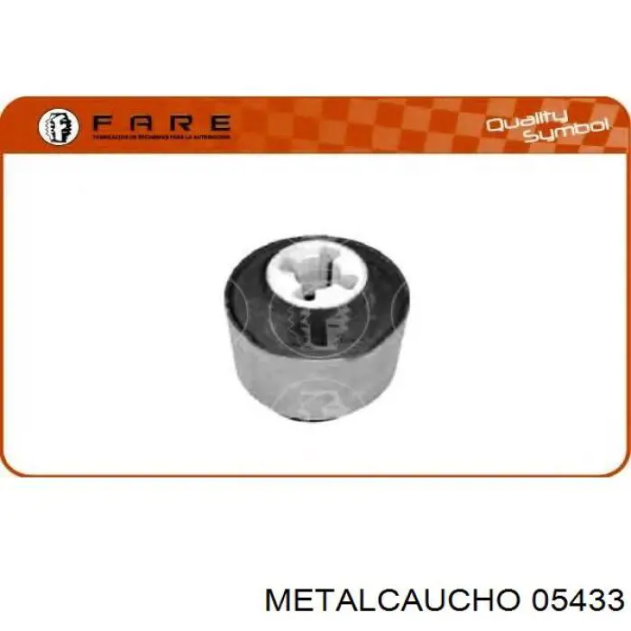 Compre 05433 Metalcaucho Bloco silencioso de viga traseira (de plataforma veicular)