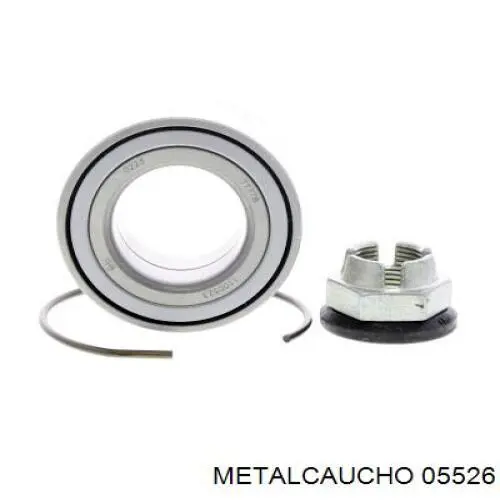 Compre 05526 Metalcaucho Pára-choque (grade de proteção) de amortecedor dianteiro + bota de proteção