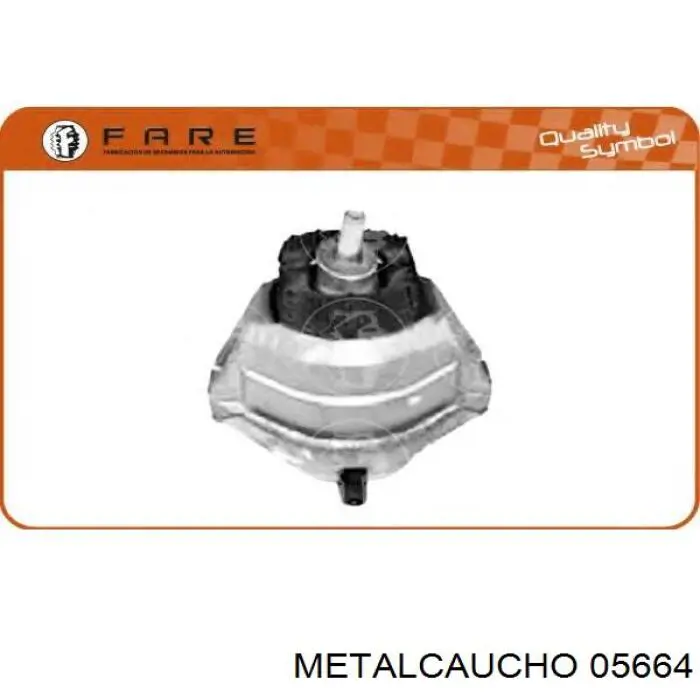 Compre 05664 Metalcaucho Coxim (suporte) direito de motor
