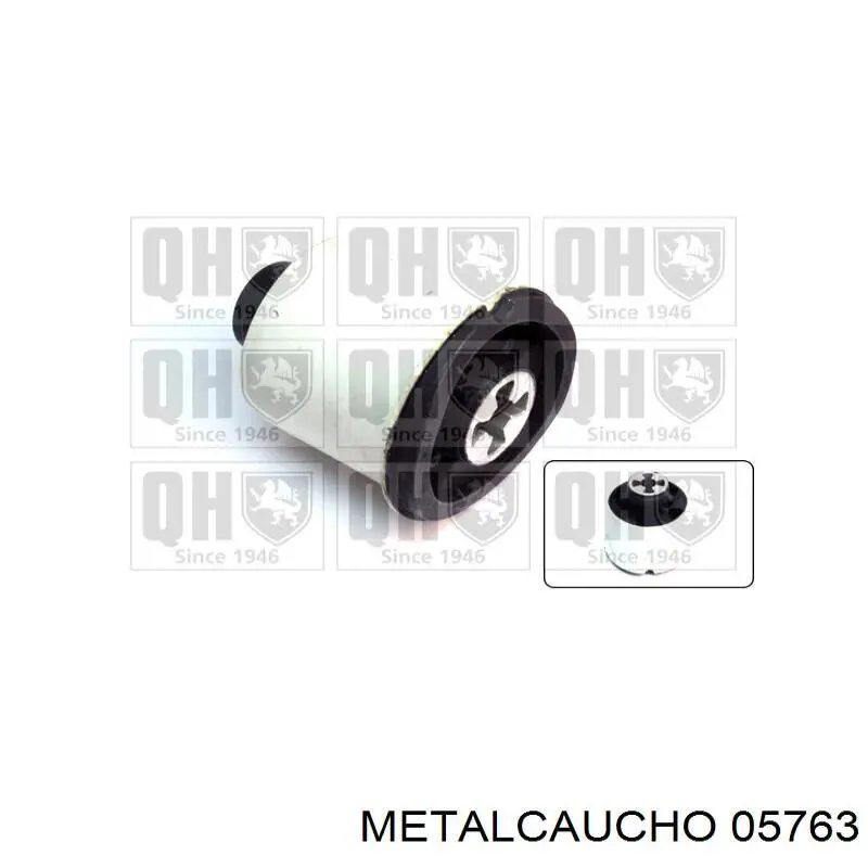 Compre 05763 Metalcaucho Bloco silencioso (coxim) de viga dianteira (de plataforma veicular)