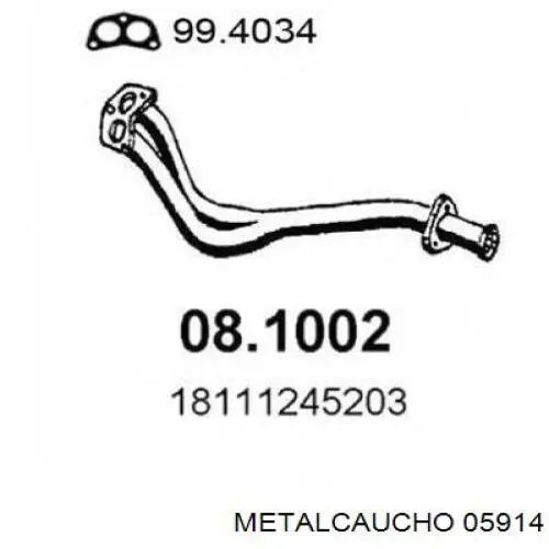 Caixa do termostato Metalcaucho 05914 preço, a partir de 43,04 USD
