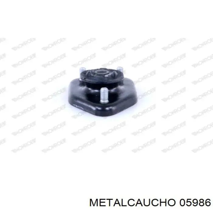 Compre 05986 Metalcaucho Suporte de amortecedor traseiro