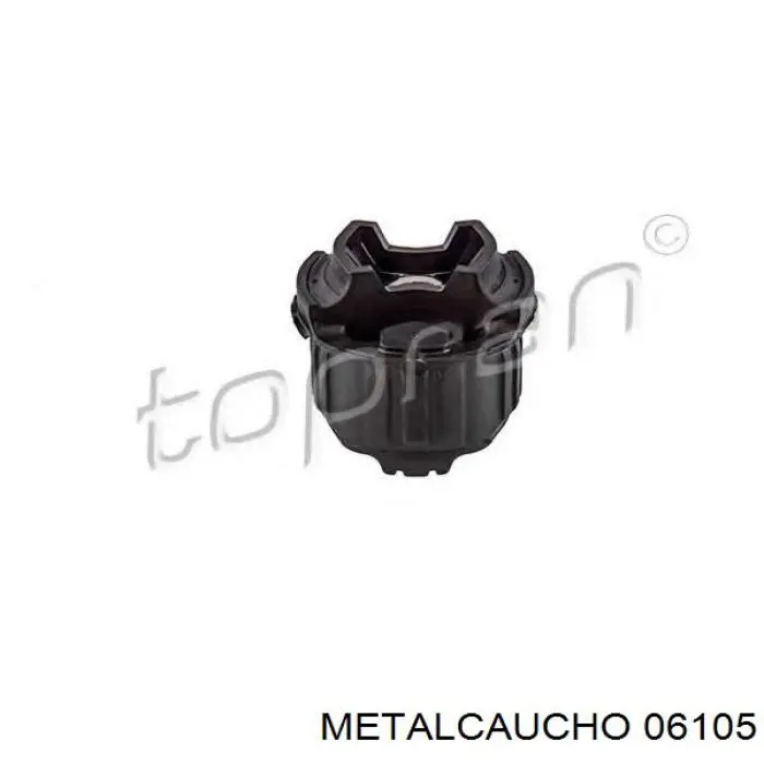 Compre 06105 Metalcaucho Bloco silencioso traseiro da suspensão de lâminas traseira