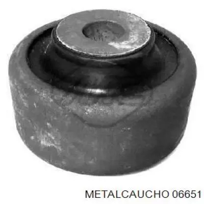 06651 Metalcaucho Bloco silencioso dianteiro do braço oscilante inferior