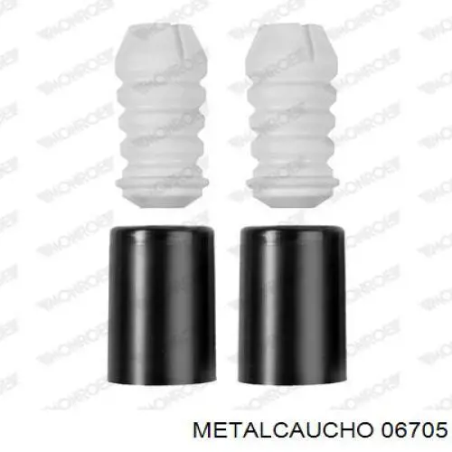 Compre 06705 Metalcaucho Rolamento suspenso da junta universal