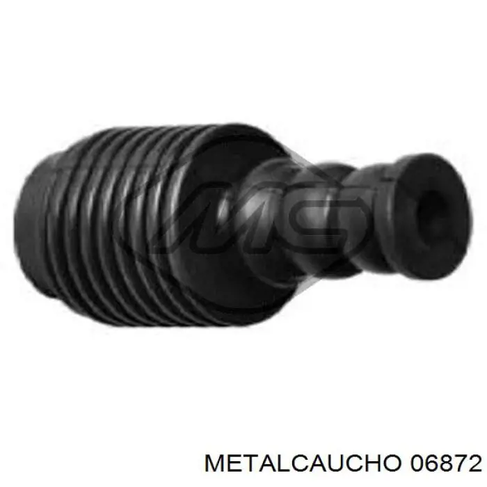 06872 Metalcaucho Bota de proteção de amortecedor dianteiro
