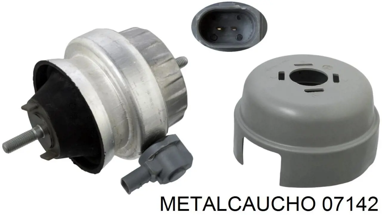 Compre 07142 Metalcaucho Coxim (suporte) direito de motor