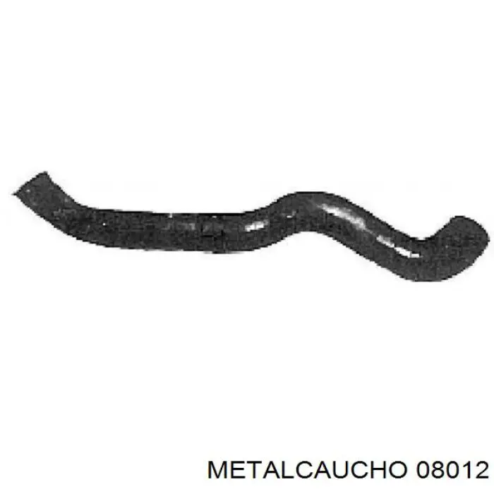 Compre 08012 Metalcaucho Mangueira (cano derivado) inferior do radiador de esfriamento