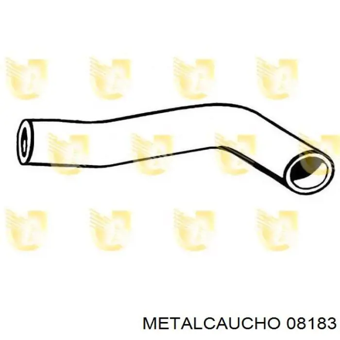 Compre 08183 Metalcaucho Mangueira (cano derivado) do sistema de esfriamento