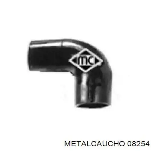 Cano derivado de ventilação de cárter (de separador de óleo) Metalcaucho 08254 preço, a partir de 5,12 USD