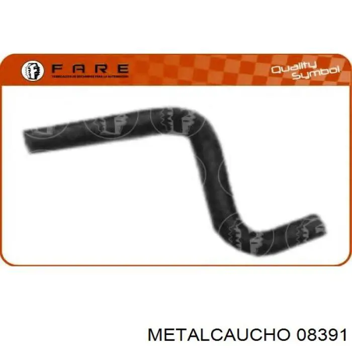 Compre 08391 Metalcaucho Mangueira (cano derivado) do sistema de esfriamento