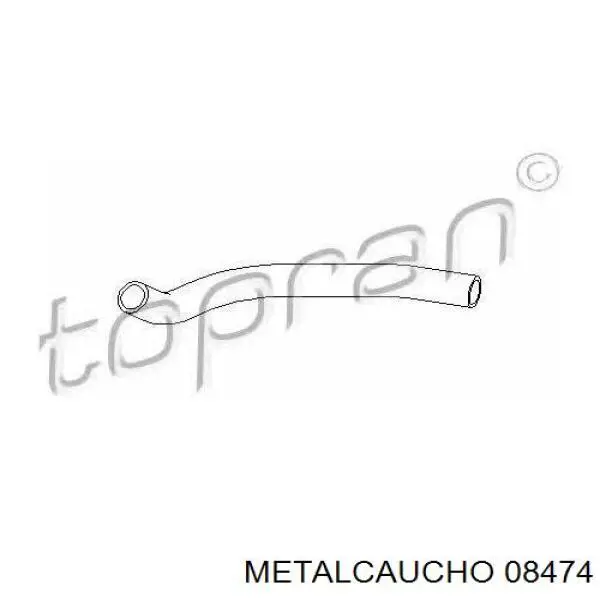 1180G4 Peugeot/Citroen Cano derivado de ventilação de cárter (de separador de óleo)