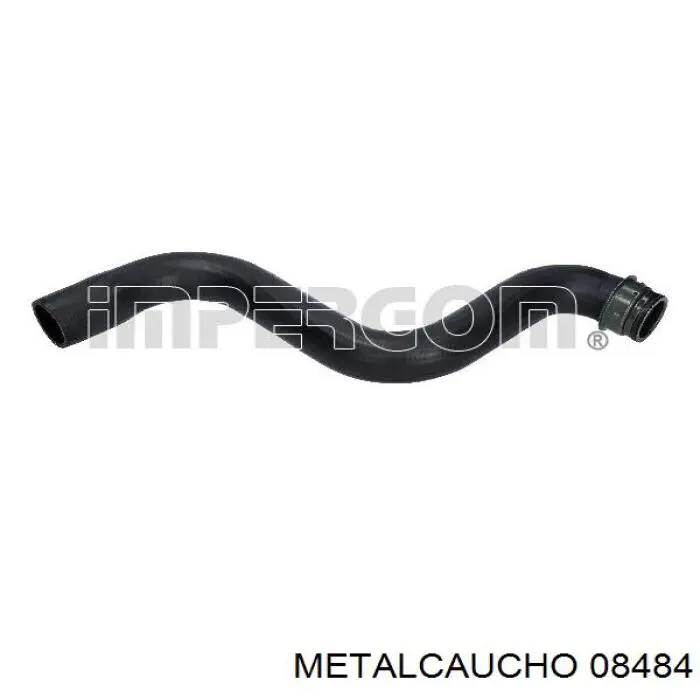 Compre 08484 Metalcaucho Mangueira (cano derivado) do radiador de esfriamento superior