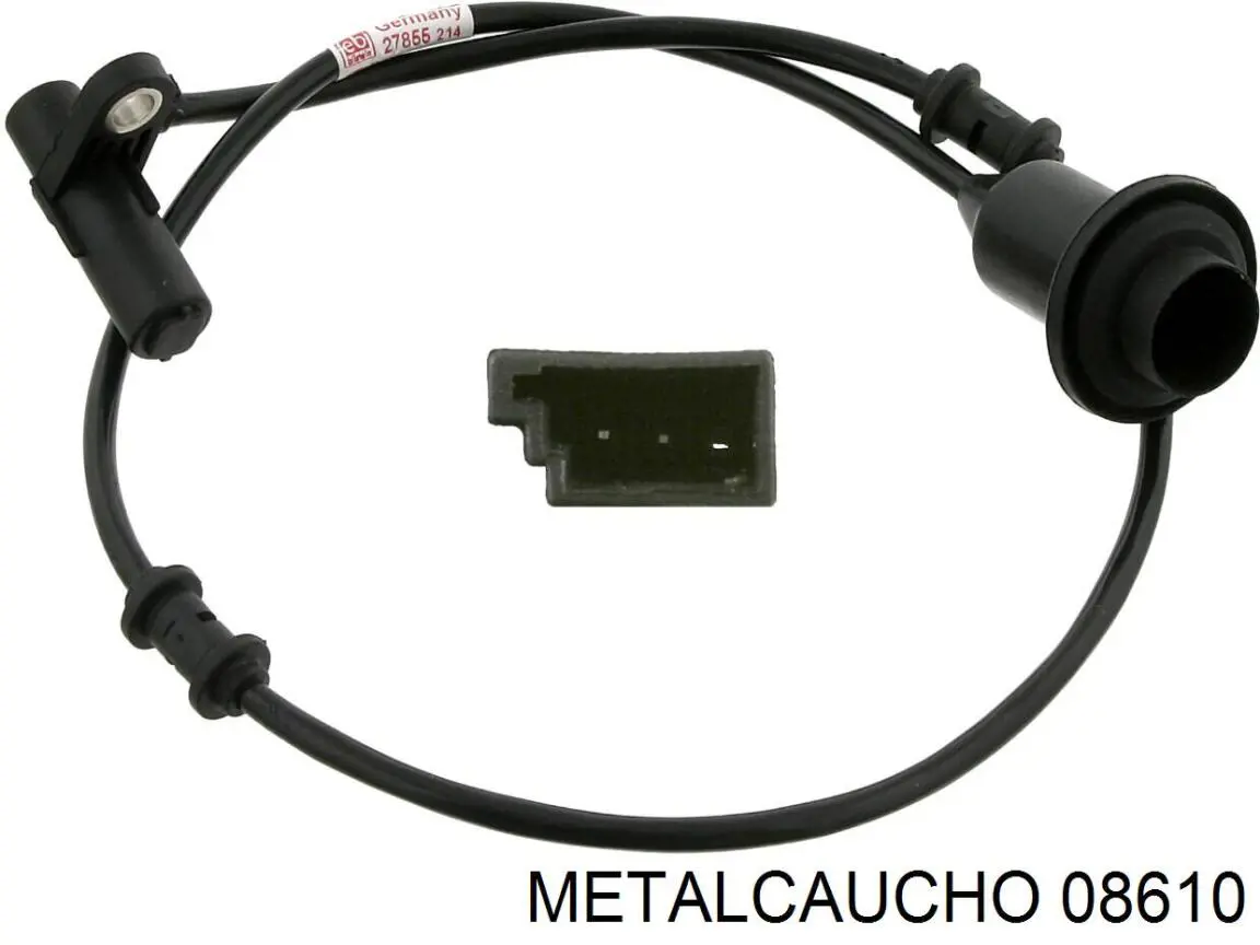 Compre 8610 Metalcaucho Mangueira do radiador de aquecedor (de forno), dupla