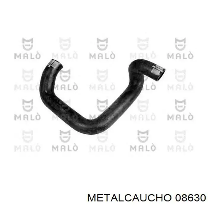 Compre 08630 Metalcaucho Mangueira (cano derivado) do radiador de esfriamento superior