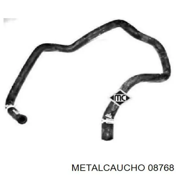 Compre 08768 Metalcaucho Mangueira inferior do tanque de expansão