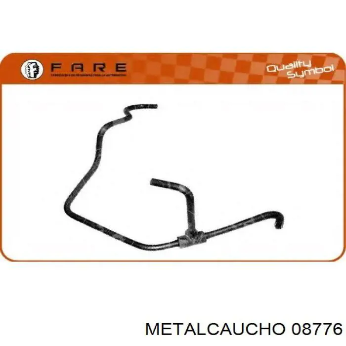 Compre 96FB8B081MD Ford Mangueira (cano derivado) do radiador de esfriamento superior