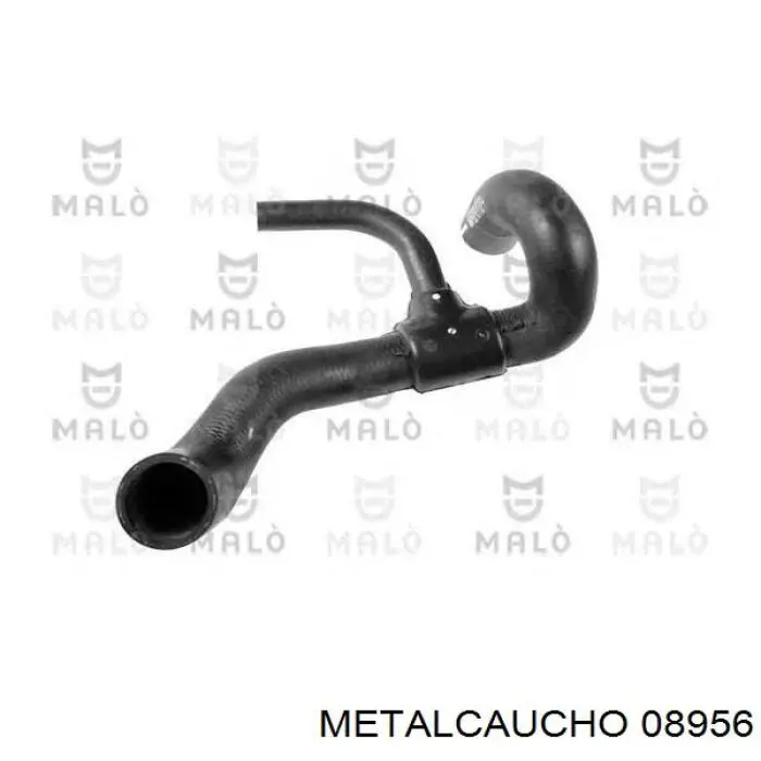Compre 08956 Metalcaucho Mangueira (cano derivado) inferior do radiador de esfriamento