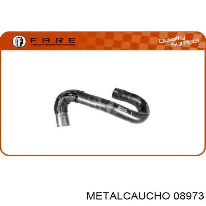 Compre 08973 Metalcaucho Mangueira (cano derivado) do radiador de esfriamento superior