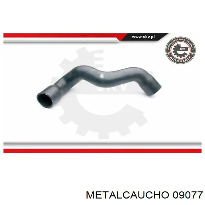 Compre 09077 Metalcaucho Mangueira (cano derivado) de intercooler